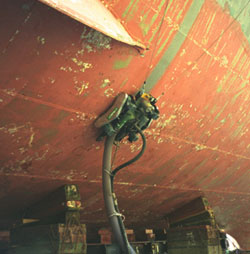 Image of Blast Cleaning Robot